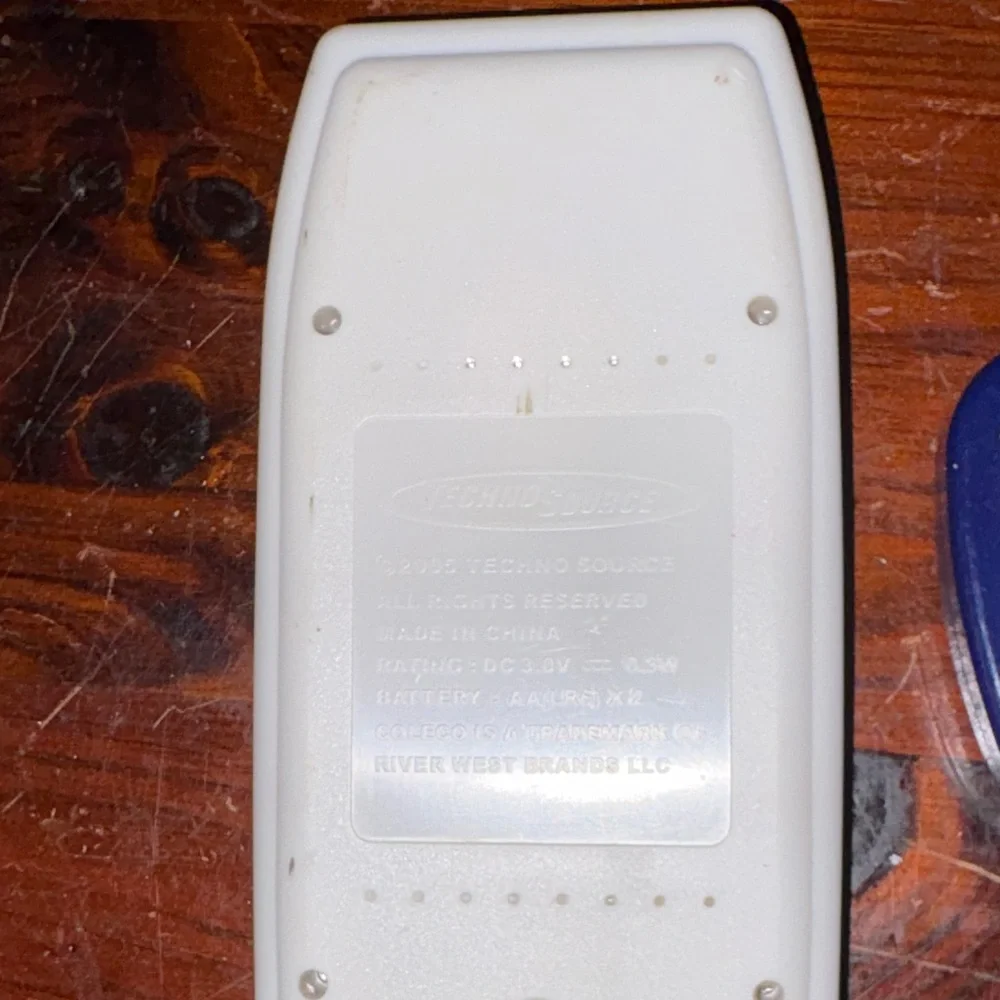 Coleco Handheld Baseball Game with Blue Electronic Device